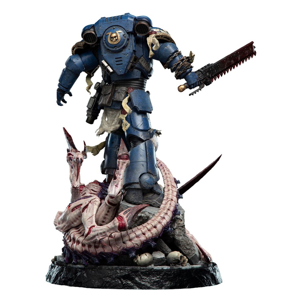 Warhammer 40,000: Space Marine 2 - Lieutenant Titus Battleline Edition Official Weta Workshop Statue Statue - Tophatter Daily Deals