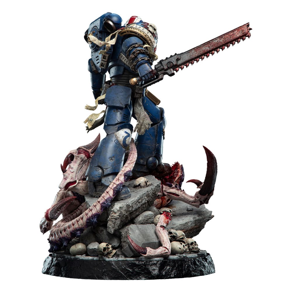 Warhammer 40,000: Space Marine 2 - Lieutenant Titus Battleline Edition Official Weta Workshop Statue Statue - Tophatter Daily Deals