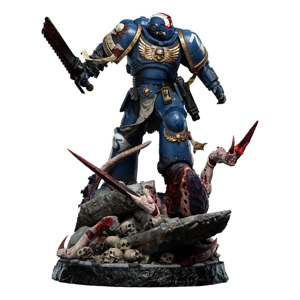 Warhammer 40,000: Space Marine 2 - Lieutenant Titus Battleline Edition Official Weta Workshop Statue Statue - Tophatter Daily Deals