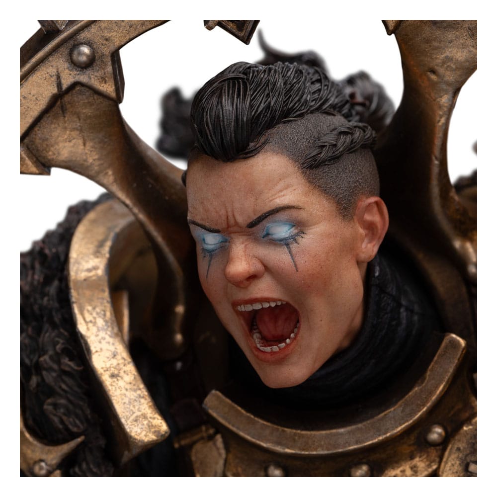 Warhammer: Age of Sigmar - Neave Blacktalon The God-King's Assassin Limited Edition Statue | Weta Workshop Statue - Tophatter Daily Deals