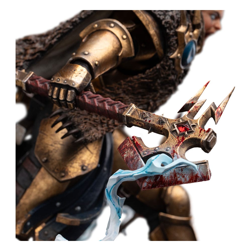 Warhammer: Age of Sigmar - Neave Blacktalon The God-King's Assassin Limited Edition Statue | Weta Workshop Statue - Tophatter Daily Deals