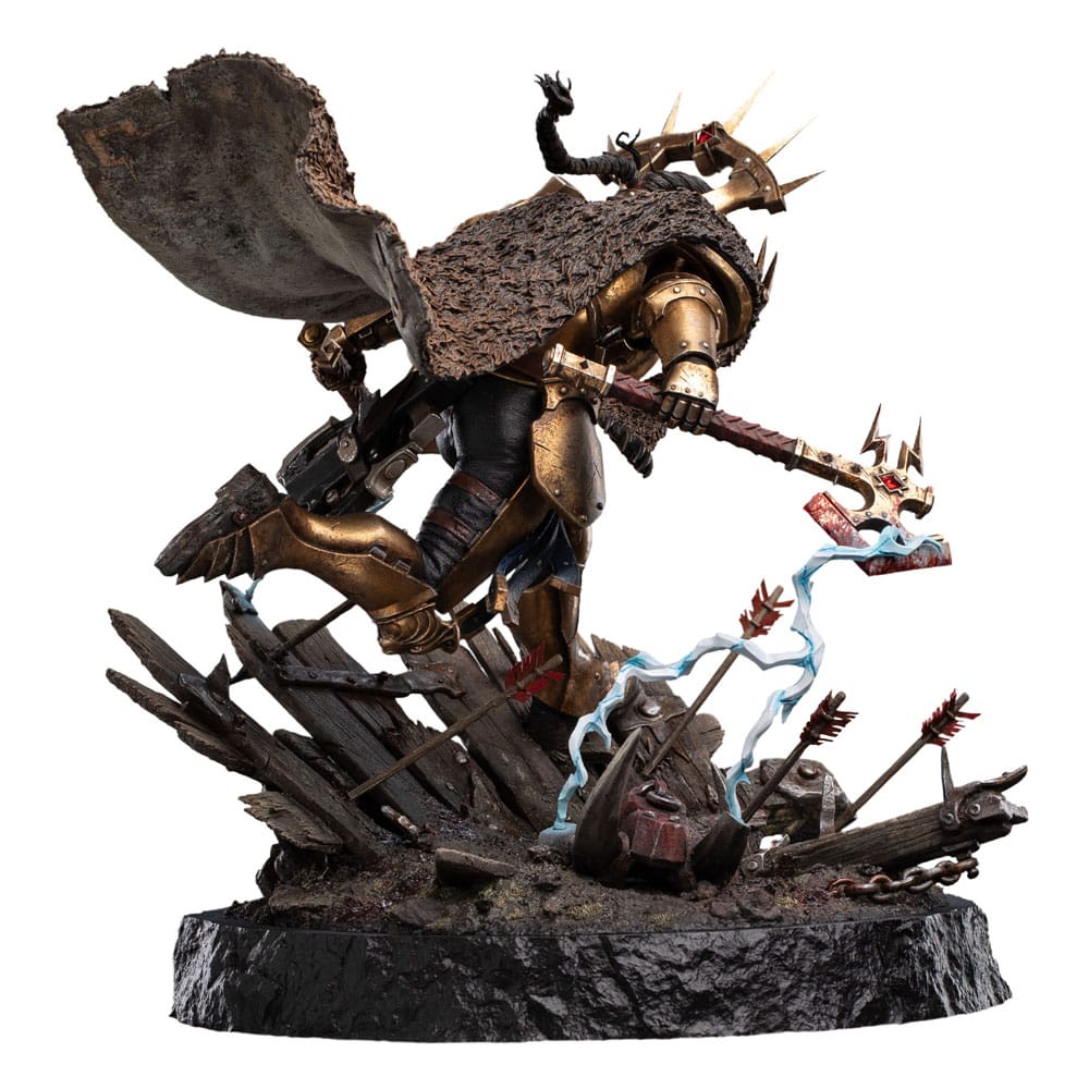 Warhammer: Age of Sigmar - Neave Blacktalon The God-King's Assassin Limited Edition Statue | Weta Workshop Statue - Tophatter Daily Deals