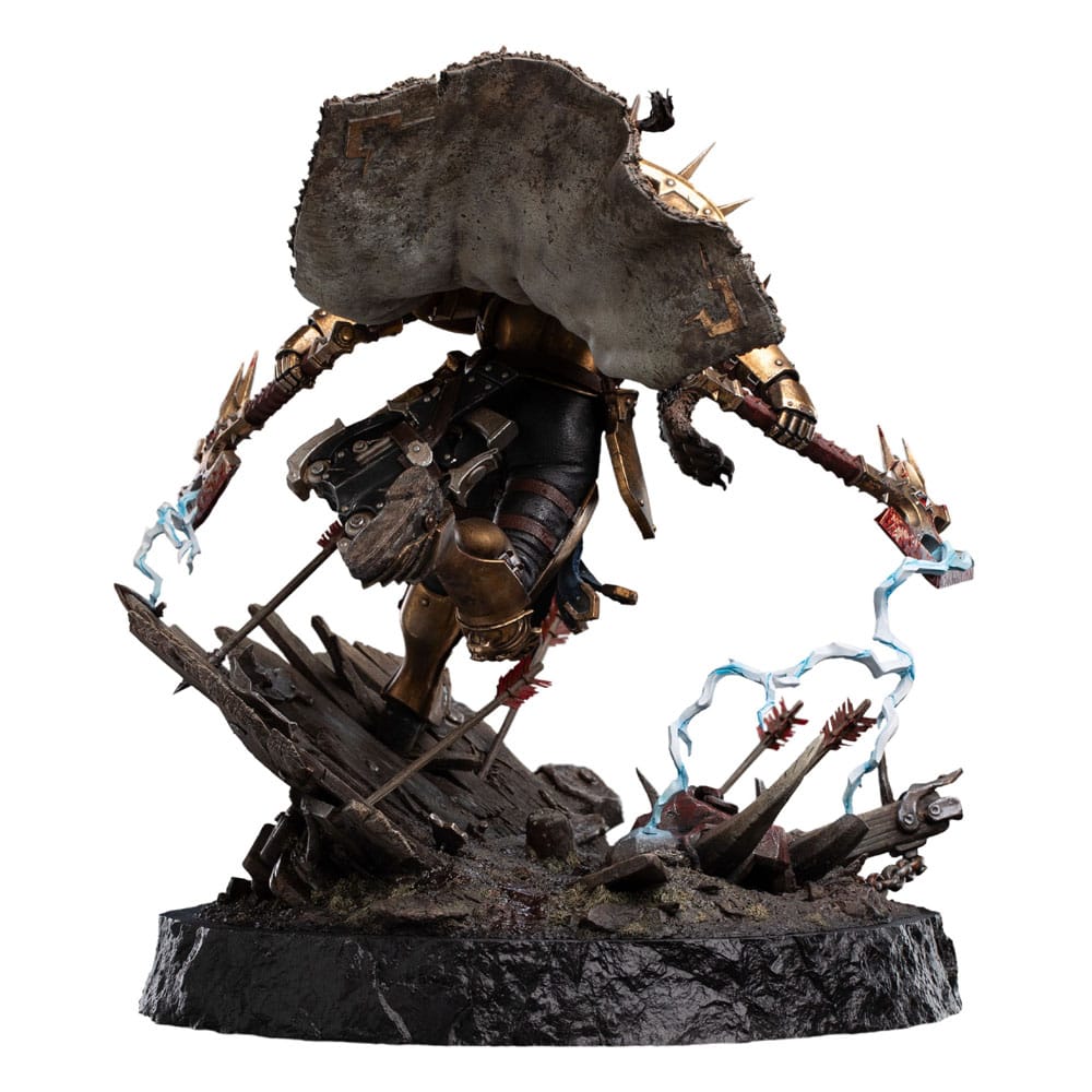 Warhammer: Age of Sigmar - Neave Blacktalon The God-King's Assassin Limited Edition Statue | Weta Workshop Statue - Tophatter Daily Deals