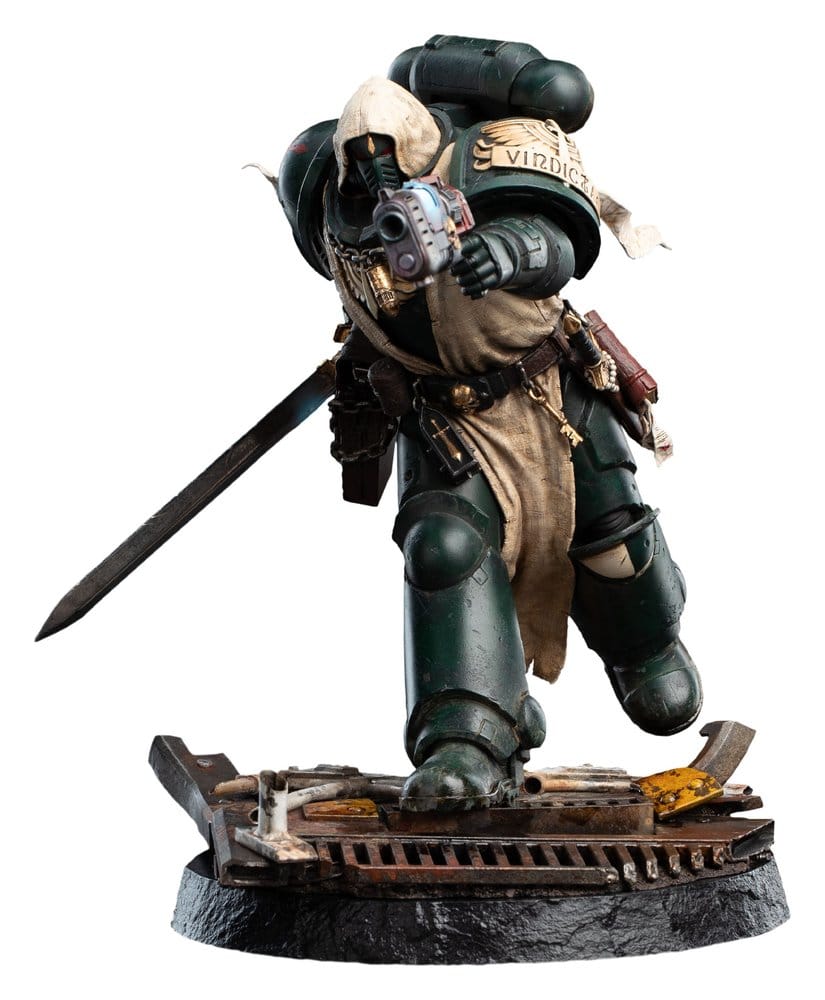 Warhammer 40,000 - Dark Angels Veteran Statue Official Weta Workshop Statue - Tophatter Daily Deals