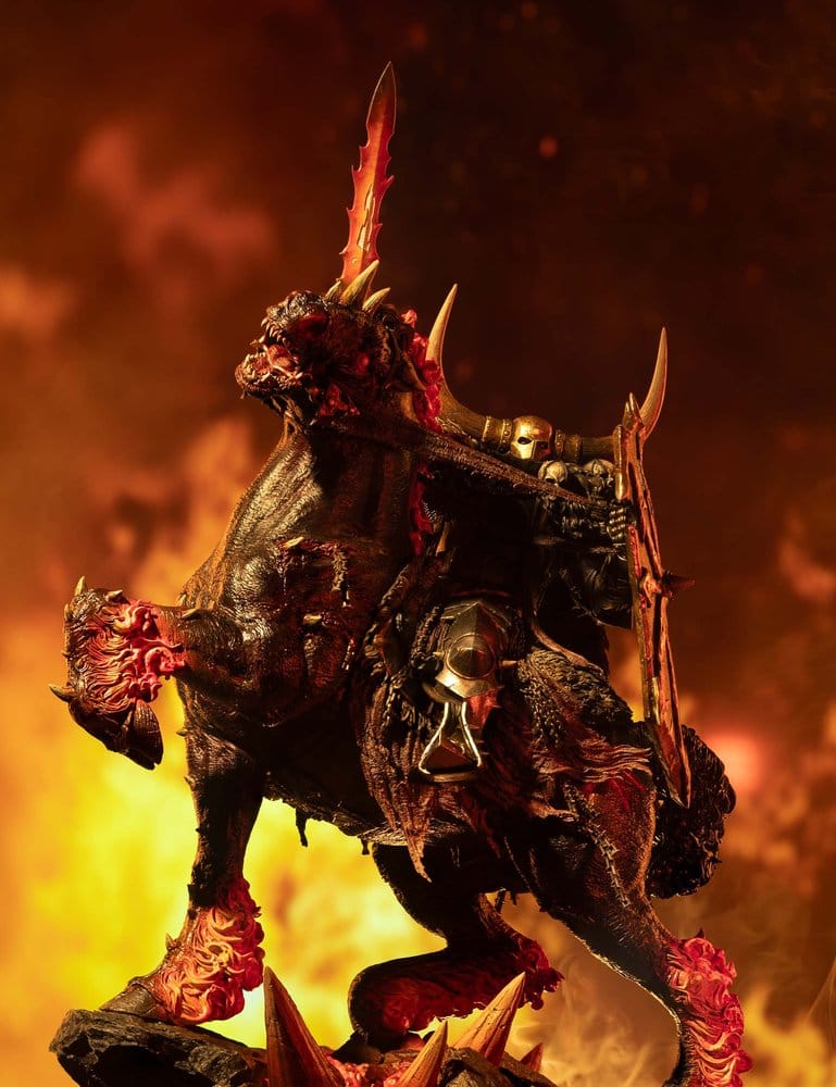 Warhammer: Age of Sigmar - Archaon the Everchosen Limited Edition Statue | Weta Workshop Statue - Tophatter Daily Deals