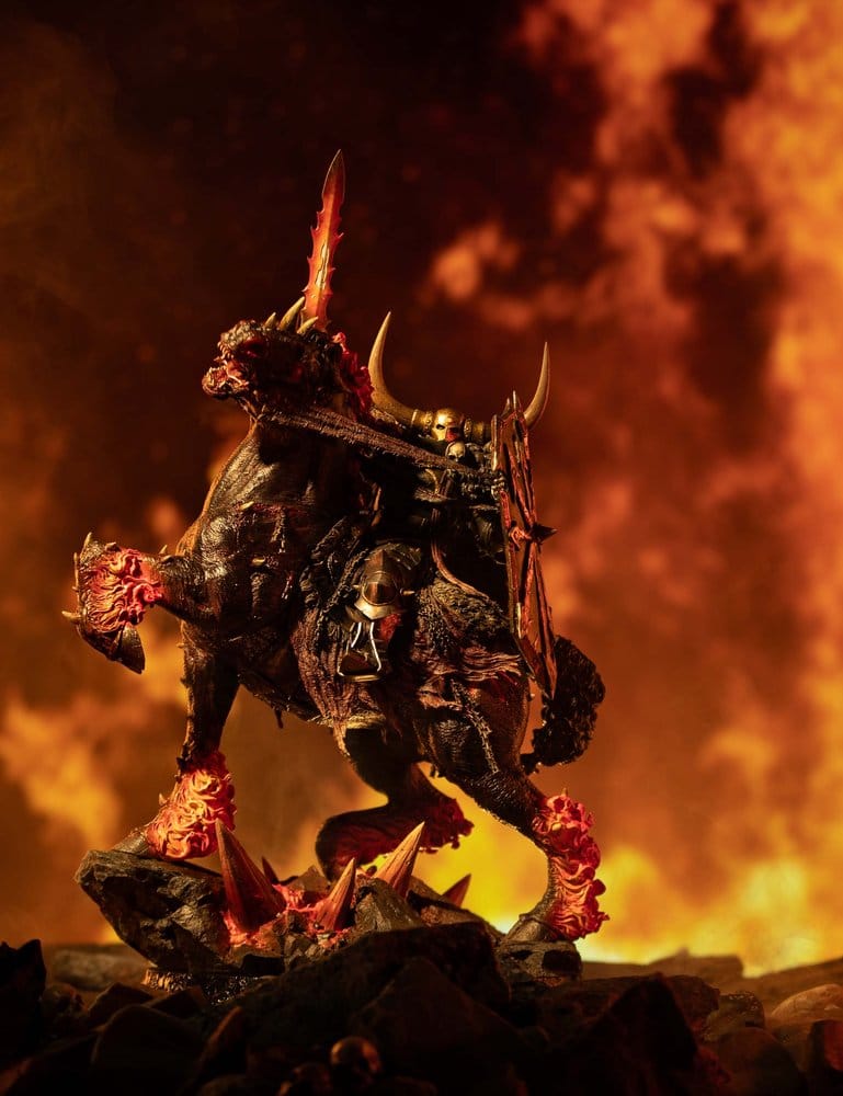 Warhammer: Age of Sigmar - Archaon the Everchosen Limited Edition Statue | Weta Workshop Statue - Tophatter Daily Deals