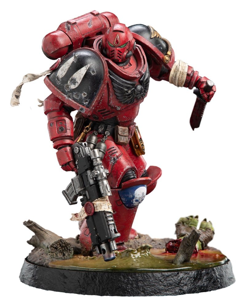 Warhammer 40,000 - Blood Angels Intercessor Sergeant Statue Official Weta Workshop Statue Statue - Tophatter Daily Deals