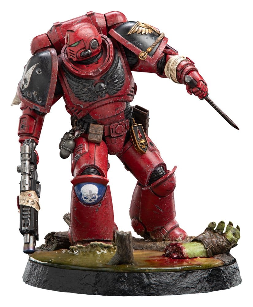 Warhammer 40,000 - Blood Angels Intercessor Sergeant Statue Official Weta Workshop Statue Statue - Tophatter Daily Deals