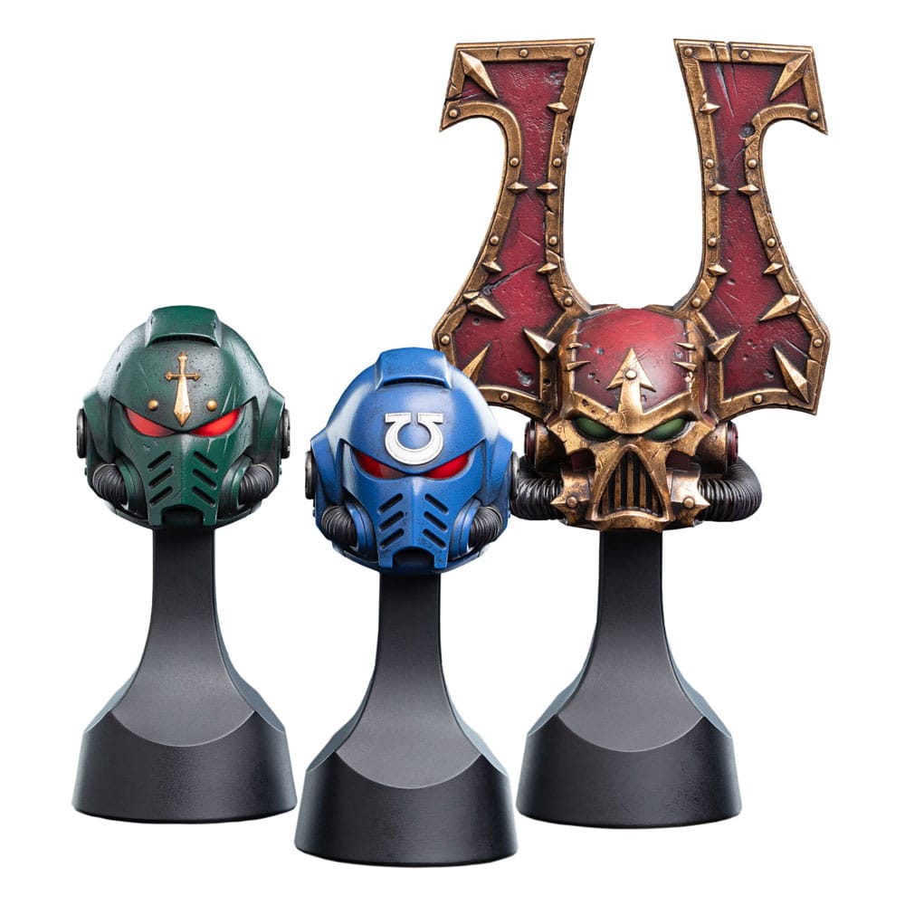 Warhammer 40,000 - Ultramarines Helm Replica | Weta Workshop Helmet Replica - Tophatter Daily Deals
