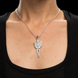 The Lord of the Rings - Official Weta Workshop Arwen Evenstar Pendant & Chain (Sterling Silver) Necklace - Tophatter Daily Deals