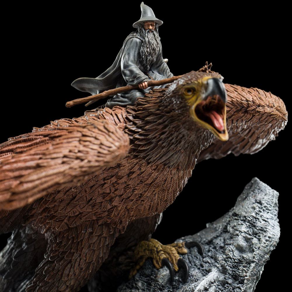 The Lord of the Rings - Official Weta Workshop Gandalf on Gwaihir Statue Statue - Tophatter Daily Deals