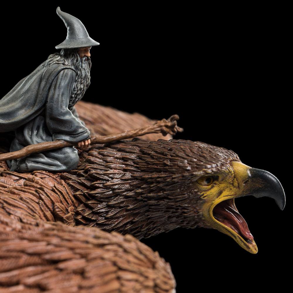 The Lord of the Rings - Official Weta Workshop Gandalf on Gwaihir Statue Statue - Tophatter Daily Deals