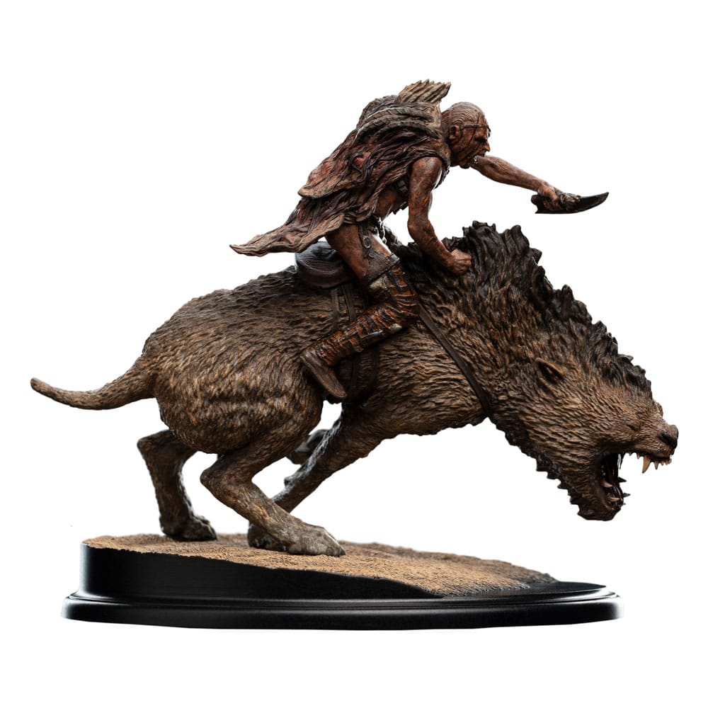 The Lord of the Rings - Sharkû on Warg Mini Statue | Weta Workshop Statue - Tophatter Daily Deals