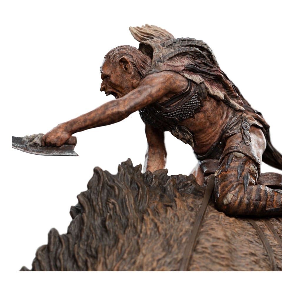 The Lord of the Rings - Sharkû on Warg Mini Statue | Weta Workshop Statue - Tophatter Daily Deals