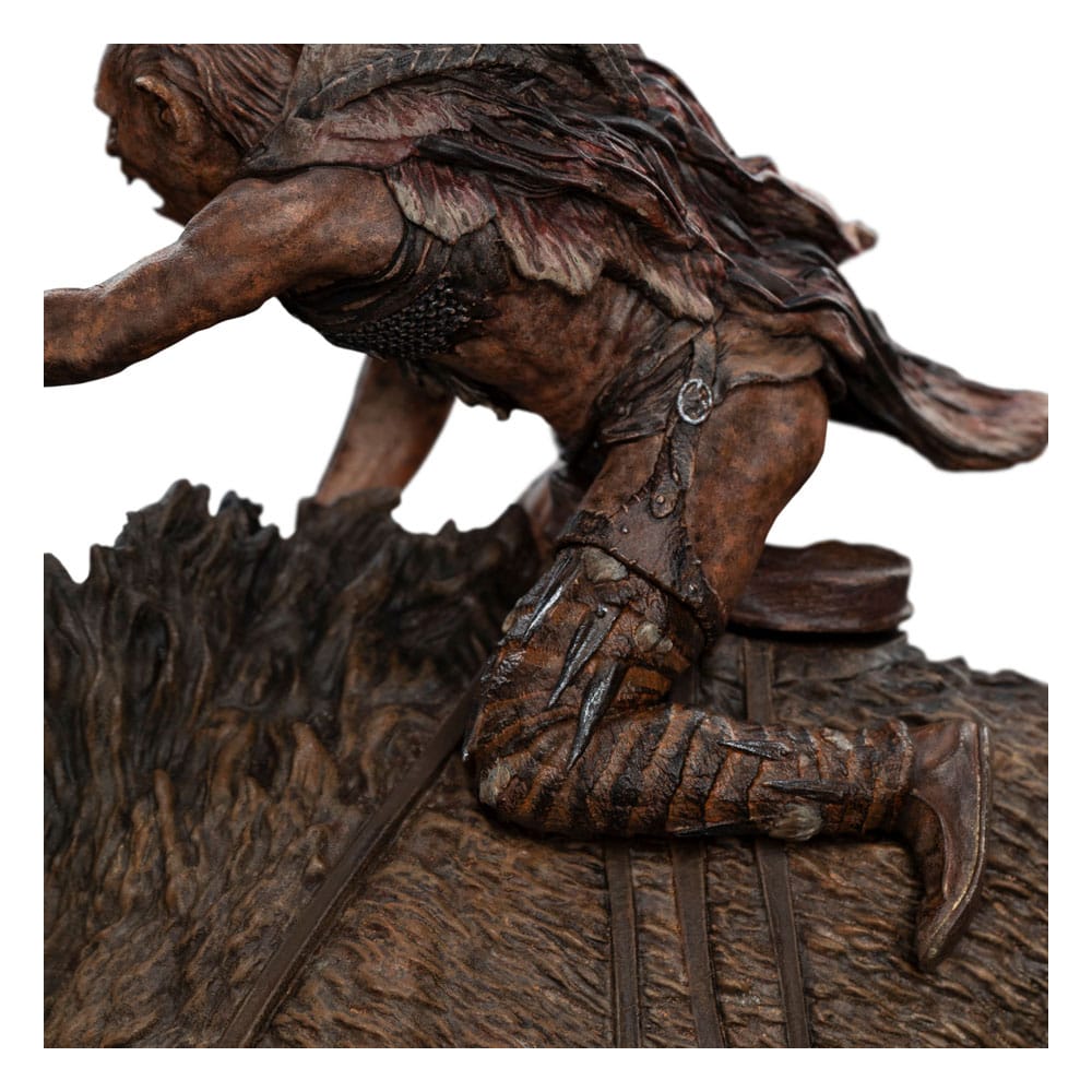 The Lord of the Rings - Sharkû on Warg Mini Statue | Weta Workshop Statue - Tophatter Daily Deals