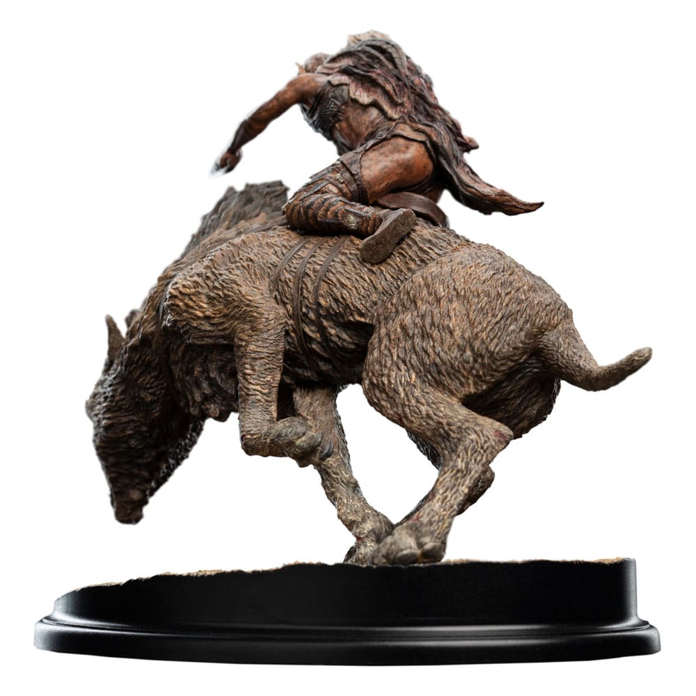 The Lord of the Rings - Sharkû on Warg Mini Statue | Weta Workshop Statue - Tophatter Daily Deals