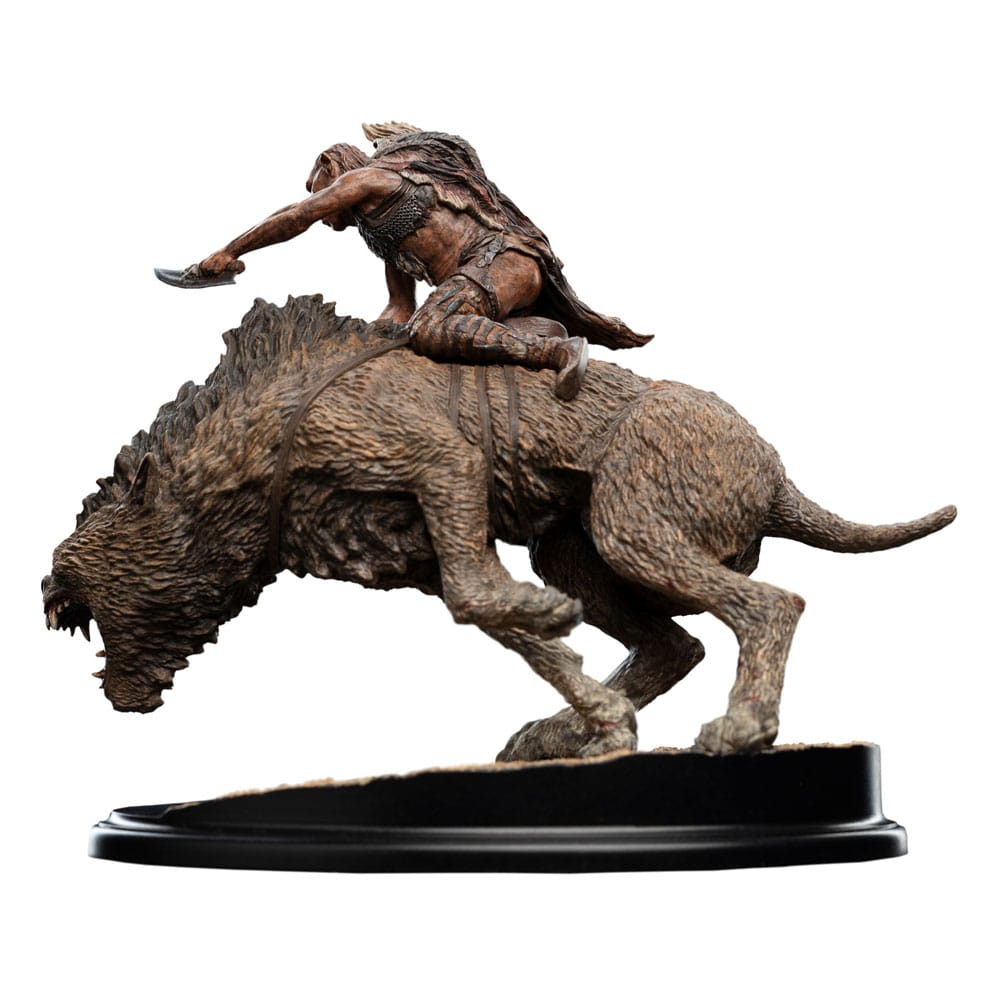 The Lord of the Rings - Sharkû on Warg Mini Statue | Weta Workshop Statue - Tophatter Daily Deals