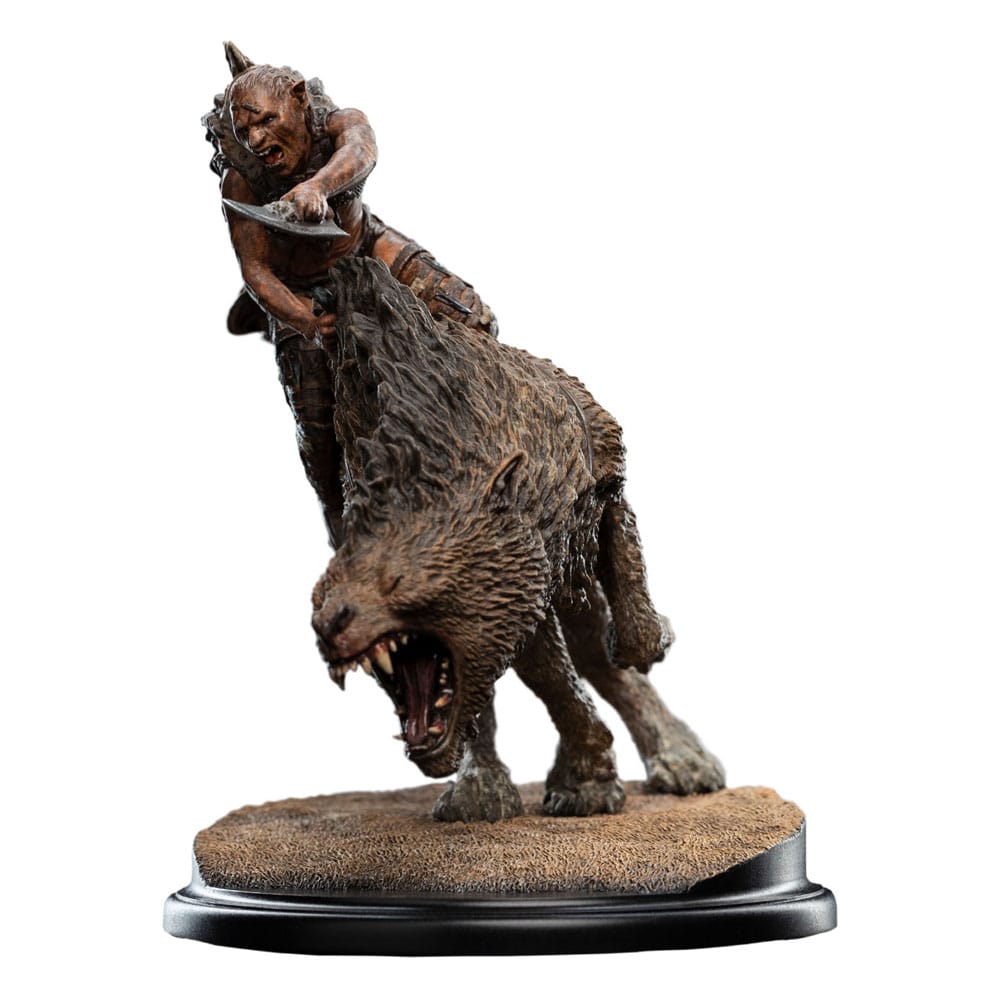 The Lord of the Rings - Sharkû on Warg Mini Statue | Weta Workshop Statue - Tophatter Daily Deals