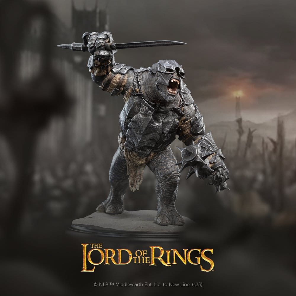The Lord of the Rings - Official Weta Workshop Limited Edition Olog-hai of the Black Gate Statue Statue - Tophatter Daily Deals
