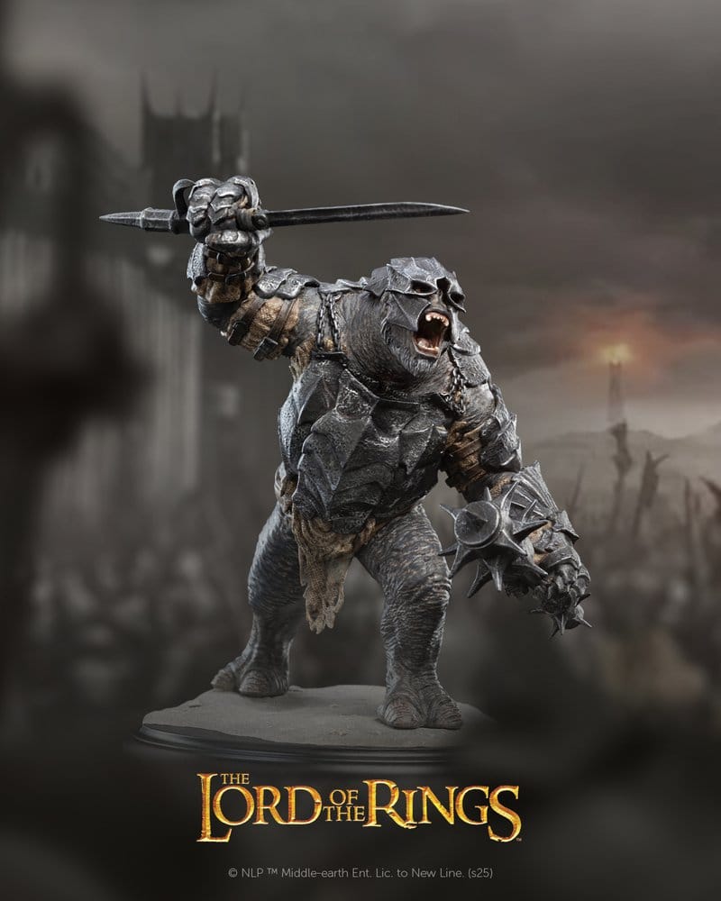 The Lord of the Rings - Official Weta Workshop Limited Edition Olog-hai of the Black Gate Statue Statue - Tophatter Daily Deals