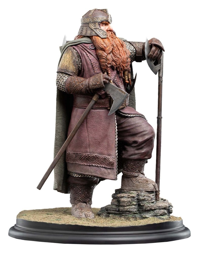 The Lord of the Rings - Official Weta Workshop Gimli, Hunter of the Plains Statue Statue - Tophatter Daily Deals