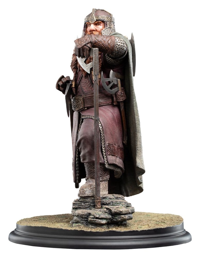 The Lord of the Rings - Official Weta Workshop Gimli, Hunter of the Plains Statue Statue - Tophatter Daily Deals