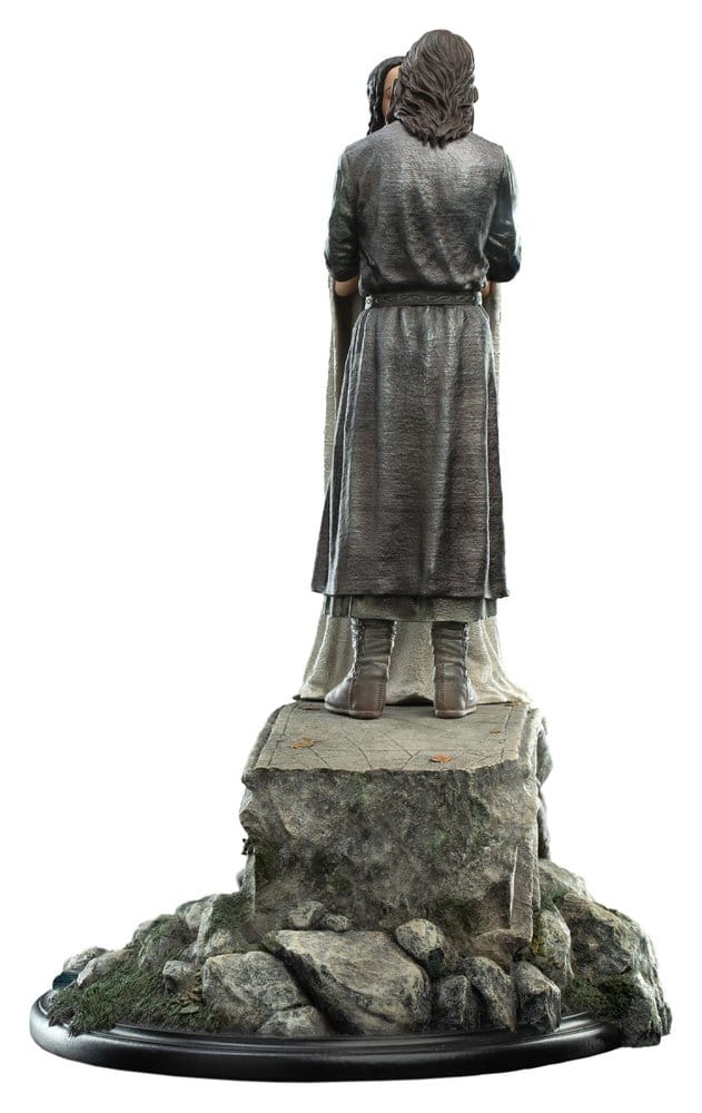 The Lord of the Rings - Aragorn & Arwen Mini Statue | Weta Workshop Statue - Tophatter Daily Deals
