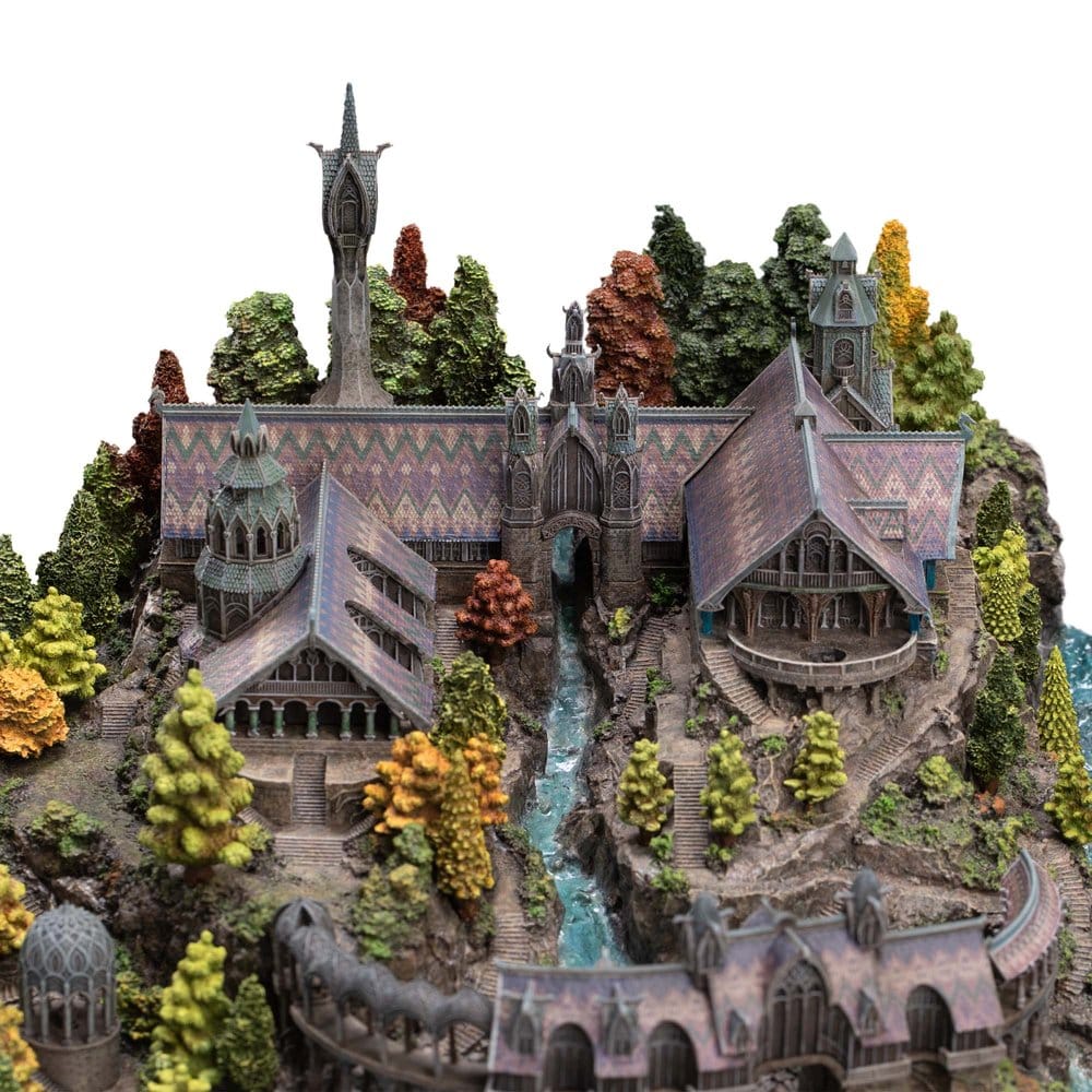 The Lord of the Rings - Rivendell Diorama Official Weta Workshop Statue Statue - Tophatter Daily Deals