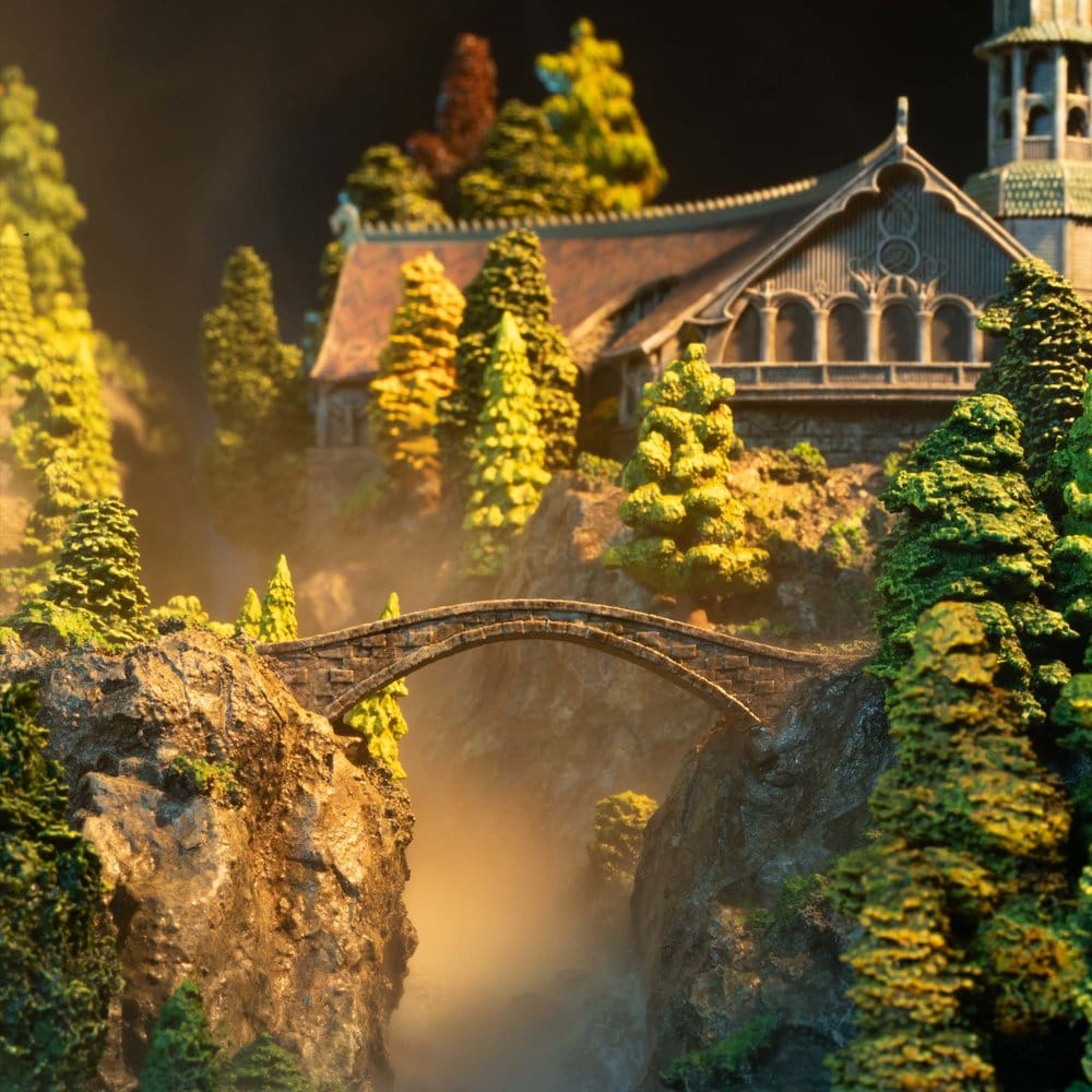 The Lord of the Rings - Rivendell Diorama Official Weta Workshop Statue Statue - Tophatter Daily Deals