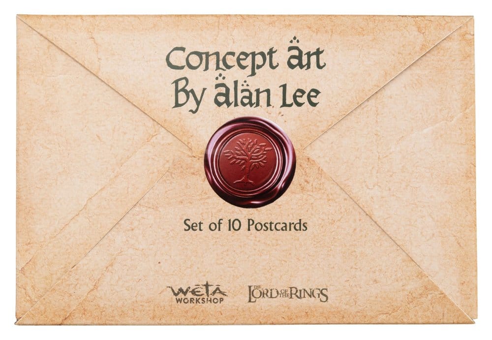 The Lord of the Rings - Concept Art by Alan Lee: The Lord of the Rings Postcards Set Collectible - Tophatter Daily Deals