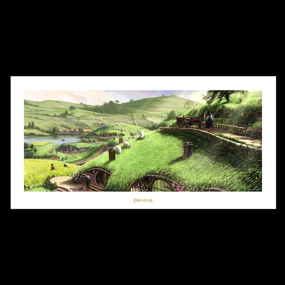 The Lord of the Rings - Disturber of the Peace Official Weta Workshop Fine Art Print Fine Art Print - Tophatter Daily Deals