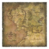 The Lord of the Rings - Parchment Map of Middle-earth Official Weta Workshop Fine Art Print Fine Art Print - Tophatter Daily Deals