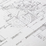 The Lord of the Rings - Bag End Blueprint Official Weta Workshop Art Print Fine Art Print - Tophatter Daily Deals