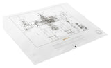The Lord of the Rings - The Stable of Edoras Blueprint Official Weta Workshop Fine Art Print Fine Art Print - Tophatter Daily Deals