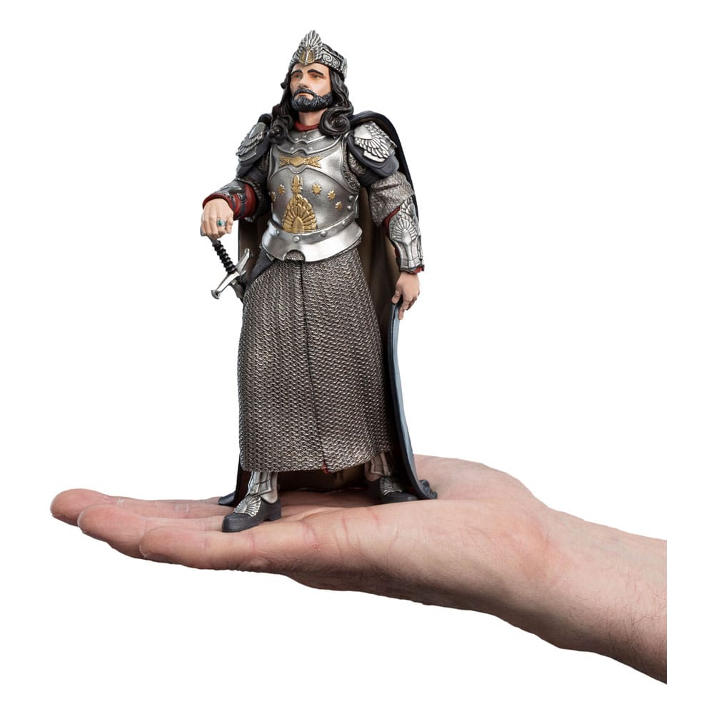 The Lord of the Rings - King Aragorn Mini Epics Vinyl Figure | Weta Workshop Vinyl Figure - Tophatter Daily Deals