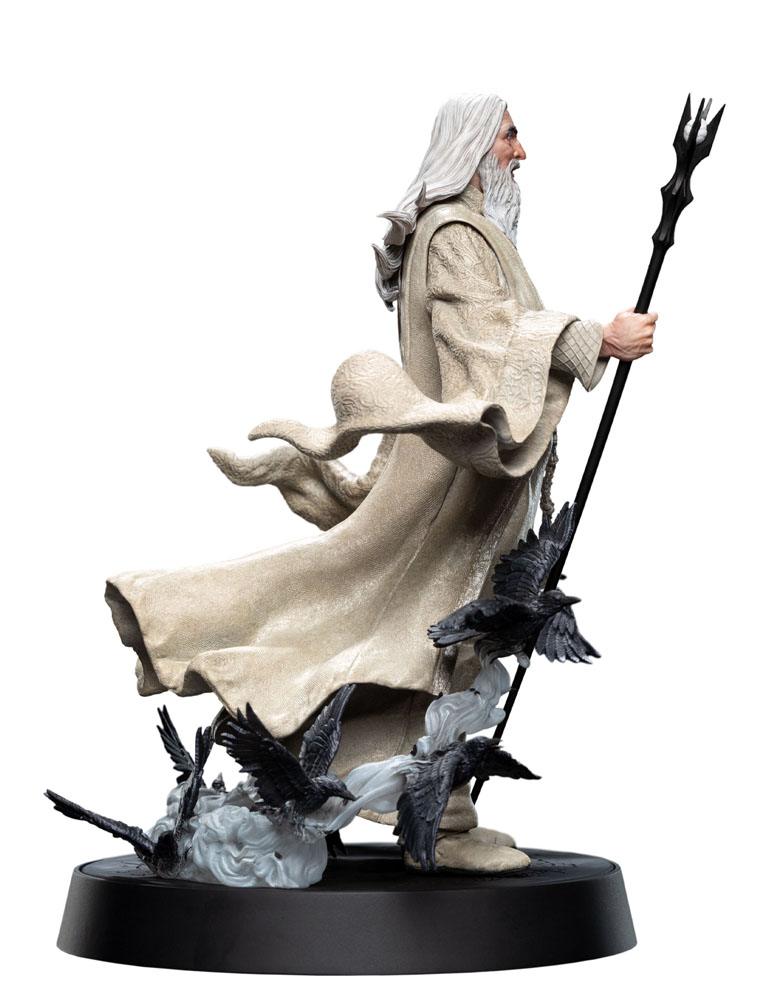 The Lord of the Rings - Saruman the White Figures of Fandom PVC Statue | Weta Workshop Statue - Tophatter Daily Deals