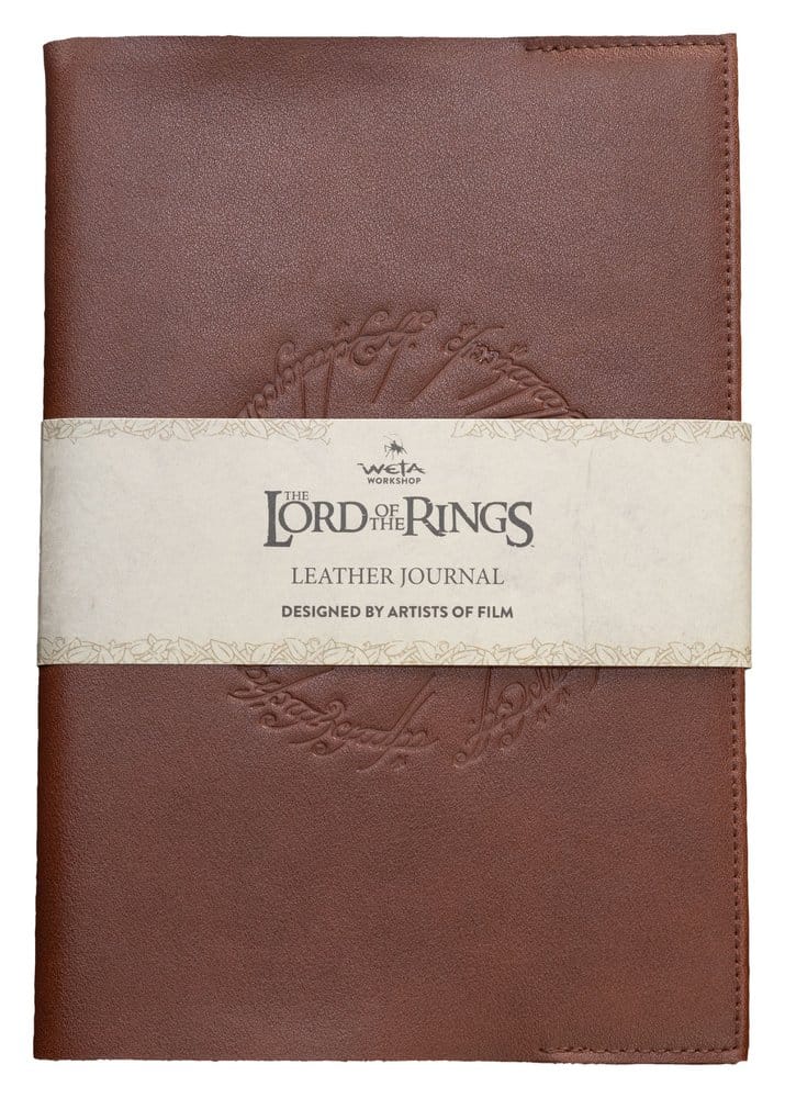 The Lord of the Rings - Official Weta Workshop Middle-earth Leather Notebook Notebook - Tophatter Daily Deals