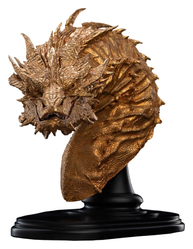The Hobbit - Smaug the Golden Bust | Weta Workshop Statue - Tophatter Daily Deals