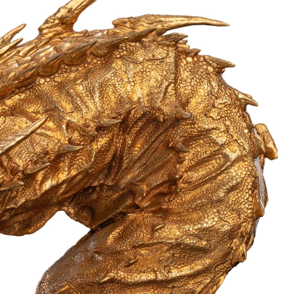 The Hobbit - Smaug the Golden Bust | Weta Workshop Statue - Tophatter Daily Deals