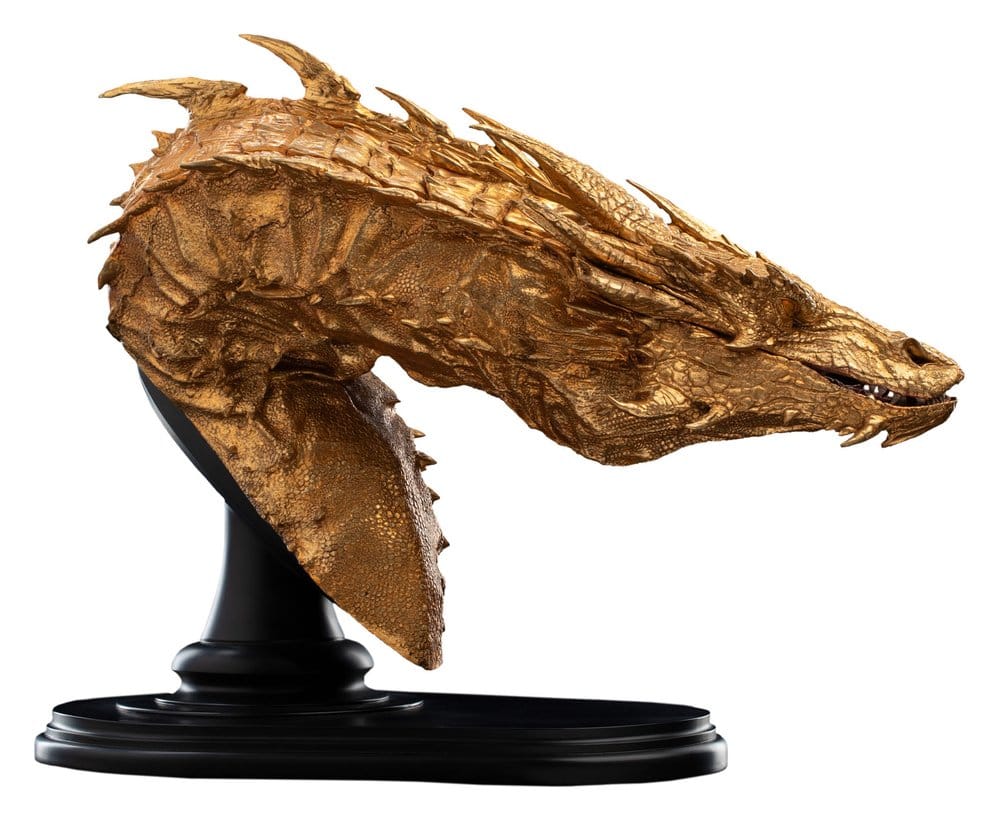 The Hobbit - Smaug the Golden Bust | Weta Workshop Statue - Tophatter Daily Deals