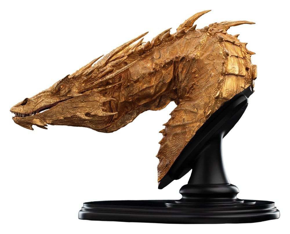 The Hobbit - Smaug the Golden Bust | Weta Workshop Statue - Tophatter Daily Deals