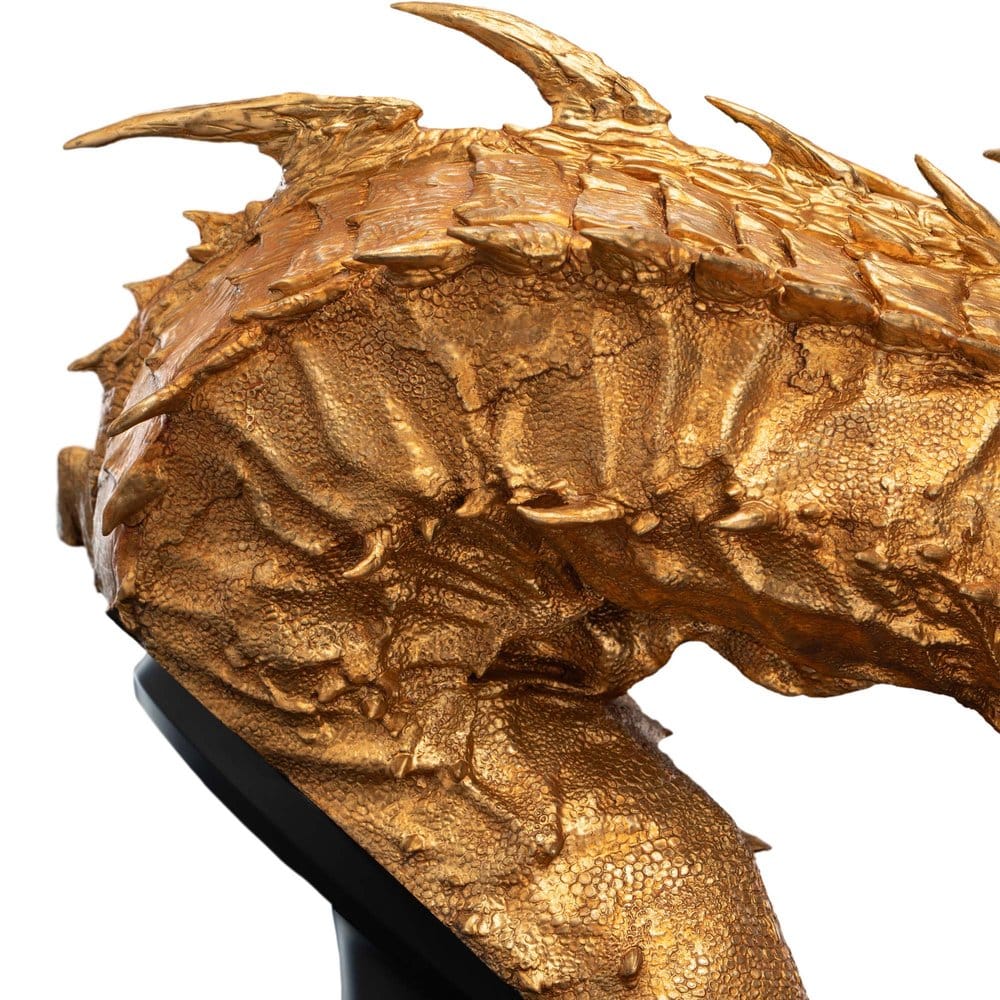 The Hobbit - Smaug the Golden Bust | Weta Workshop Statue - Tophatter Daily Deals