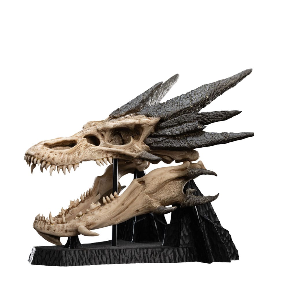 The Lord of the Rings - Skull of Smaug Mini Statue | Weta Workshop Statue - Tophatter Daily Deals