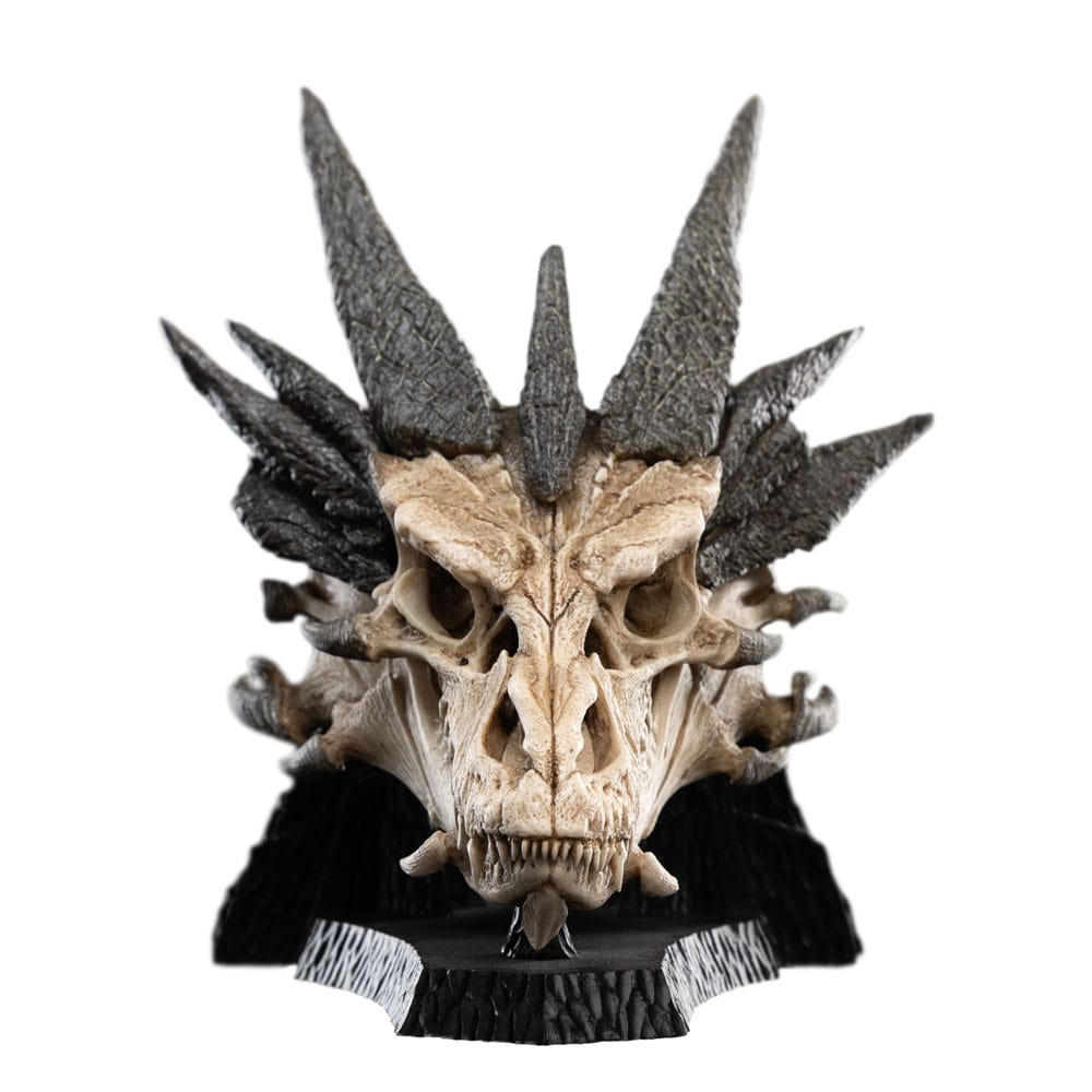 The Lord of the Rings - Skull of Smaug Mini Statue | Weta Workshop Statue - Tophatter Daily Deals