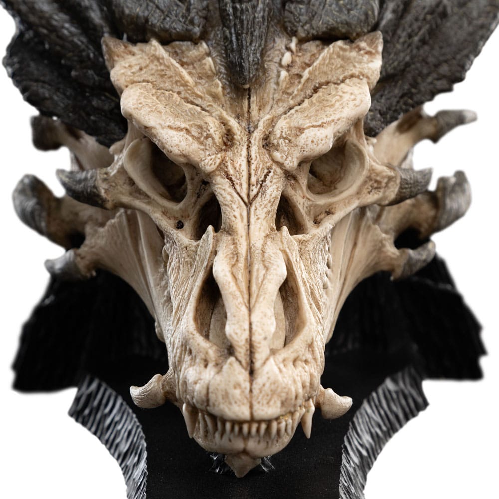 The Lord of the Rings - Skull of Smaug Mini Statue | Weta Workshop Statue - Tophatter Daily Deals