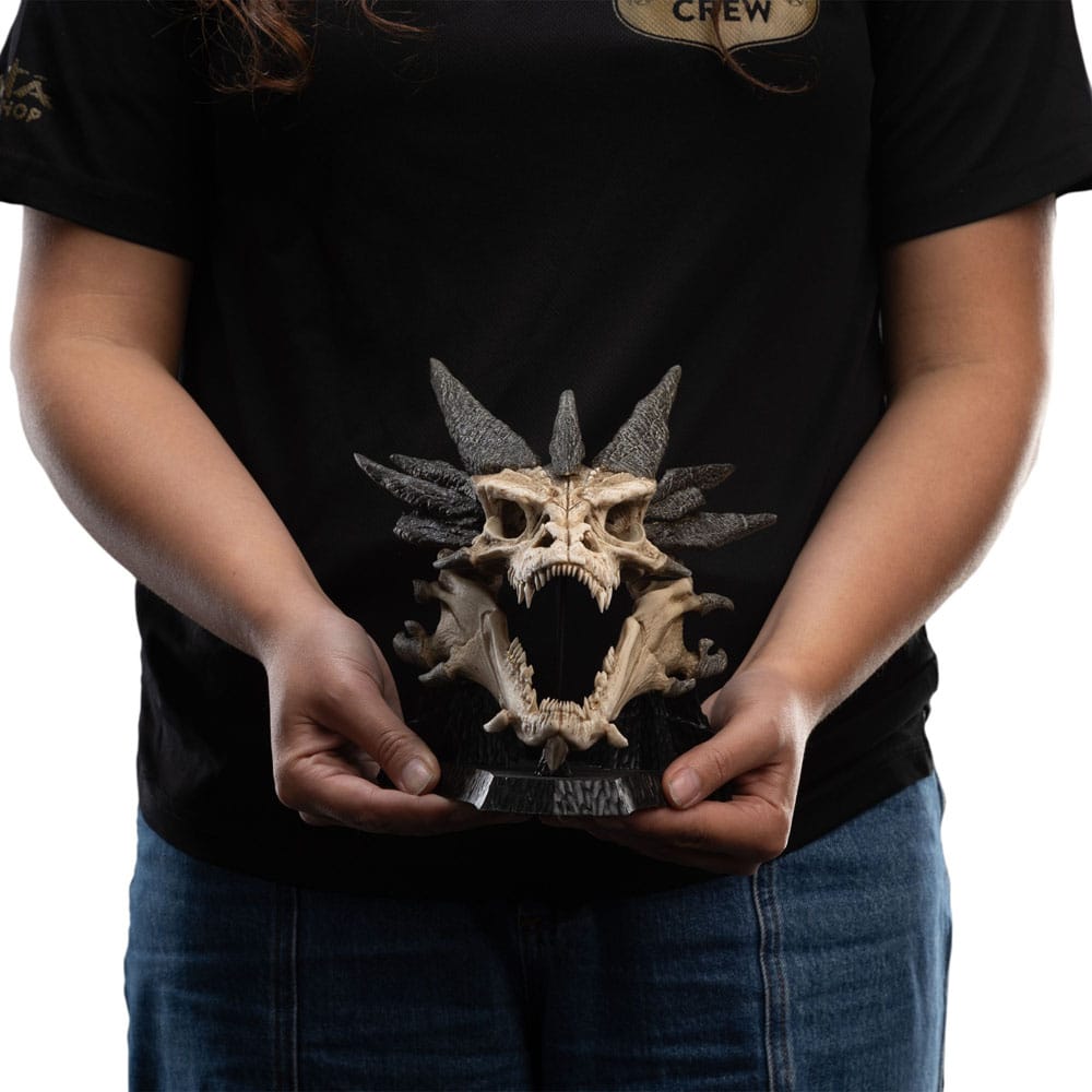 The Lord of the Rings - Skull of Smaug Mini Statue | Weta Workshop Statue - Tophatter Daily Deals