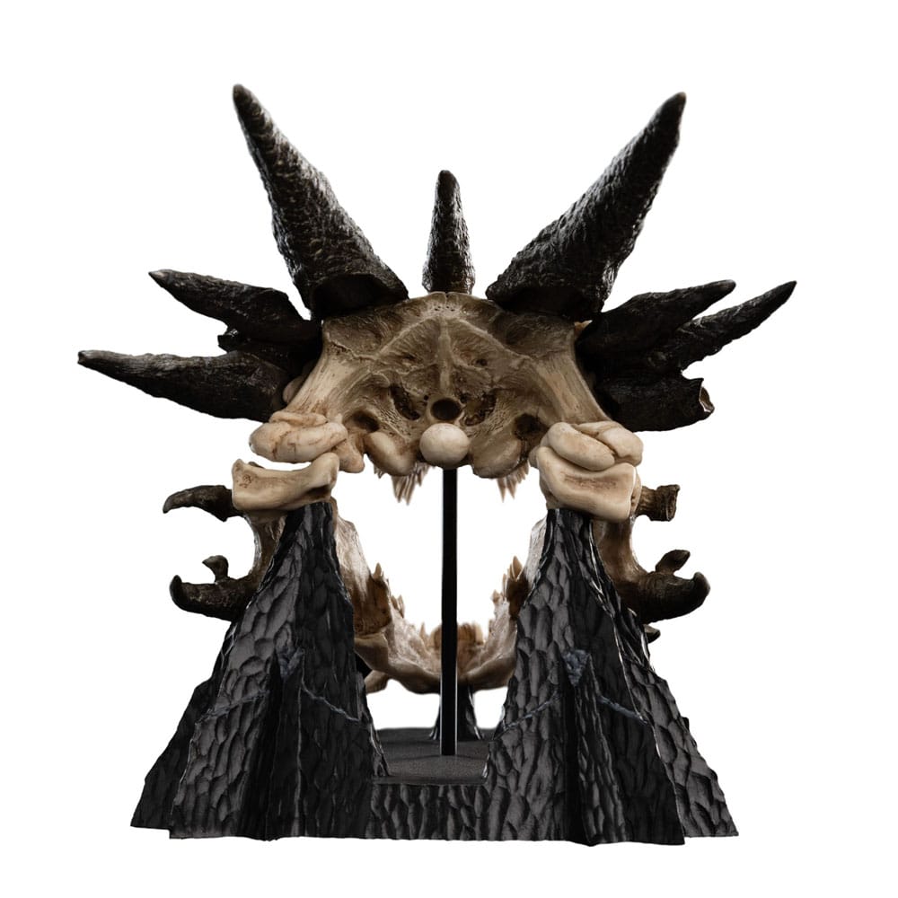 The Lord of the Rings - Skull of Smaug Mini Statue | Weta Workshop Statue - Tophatter Daily Deals