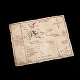 The Hobbit - Thorin's Map Official Weta Workshop Fine Art Print Fine Art Print - Tophatter Daily Deals