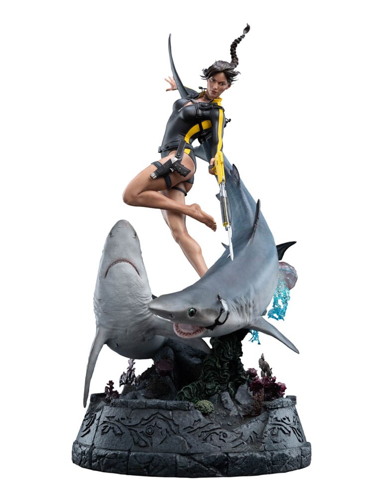 Tomb Raider - Lara Croft-Quest for Avalon Statue | Weta Workshop Statue - Tophatter Daily Deals
