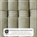 100% Cotton Premium Bath Towel Set - Chiara Collection Bath - Tophatter Daily Deals